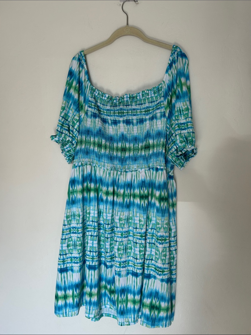 NWT Robert Louis Smocked Mini Dress - Picture 5 of 5